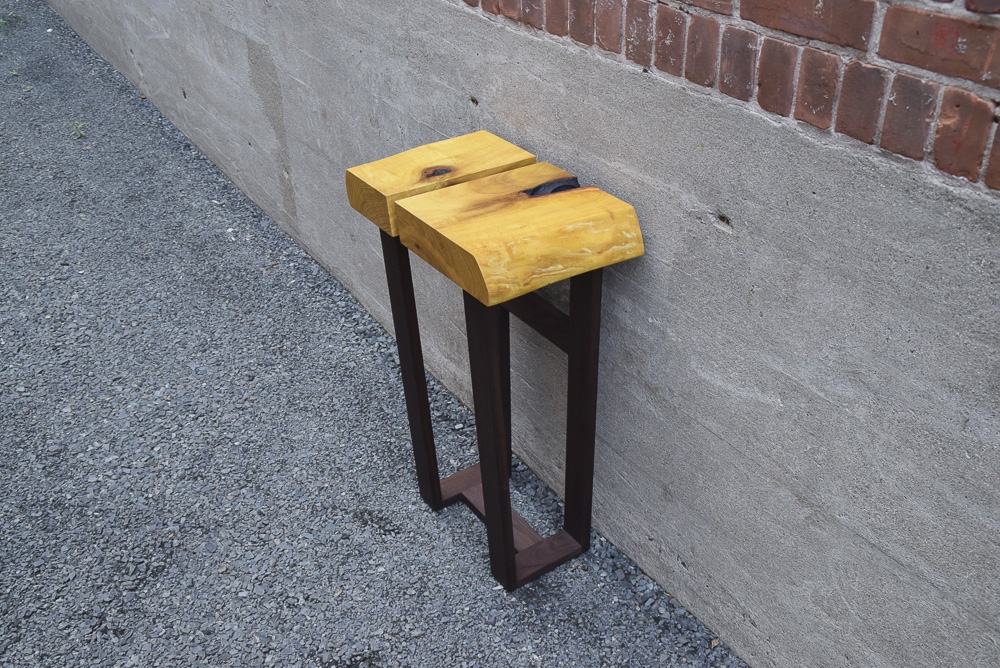 osage orange side table