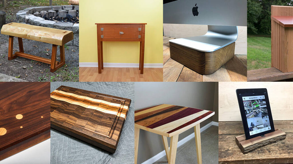 handmade furniture and home decor woodworking items made by Designable